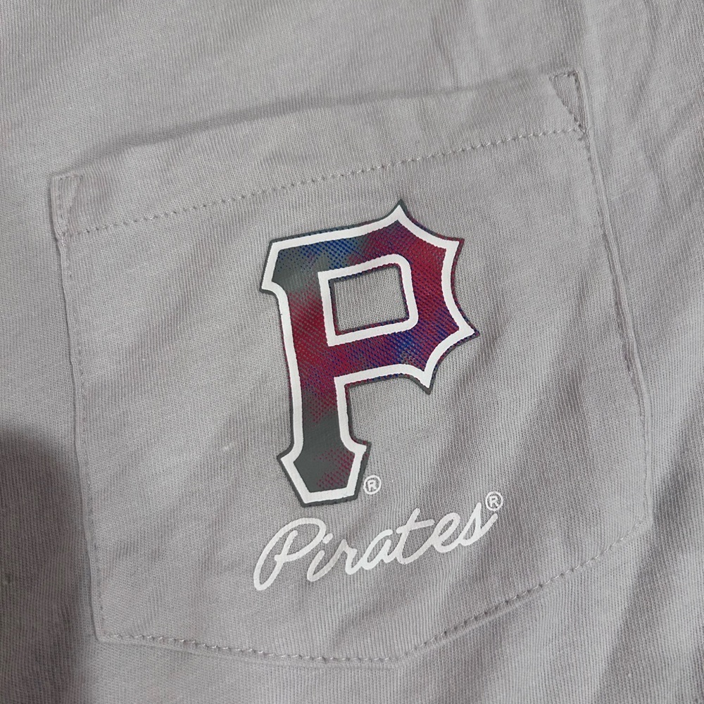 Pittsburgh Pirates short sleeve pocket tee.